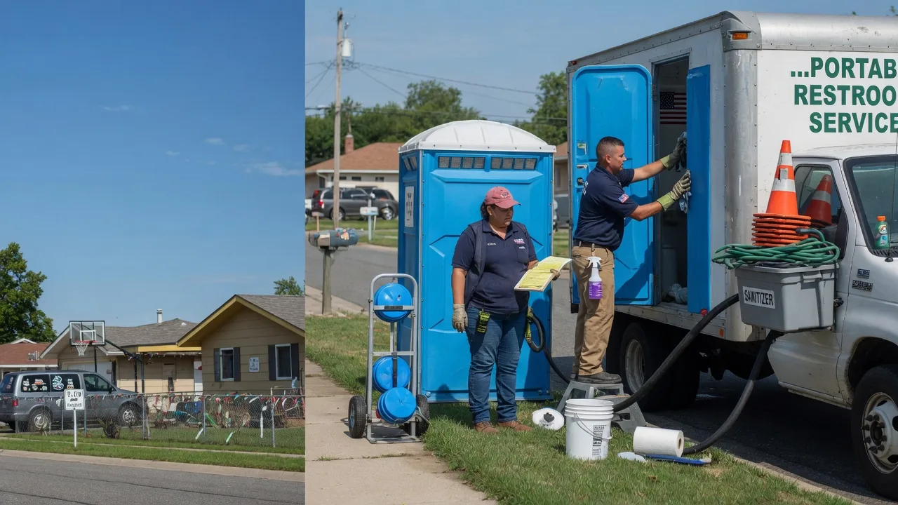 Portable Toilet Rental in South Range, WI near me